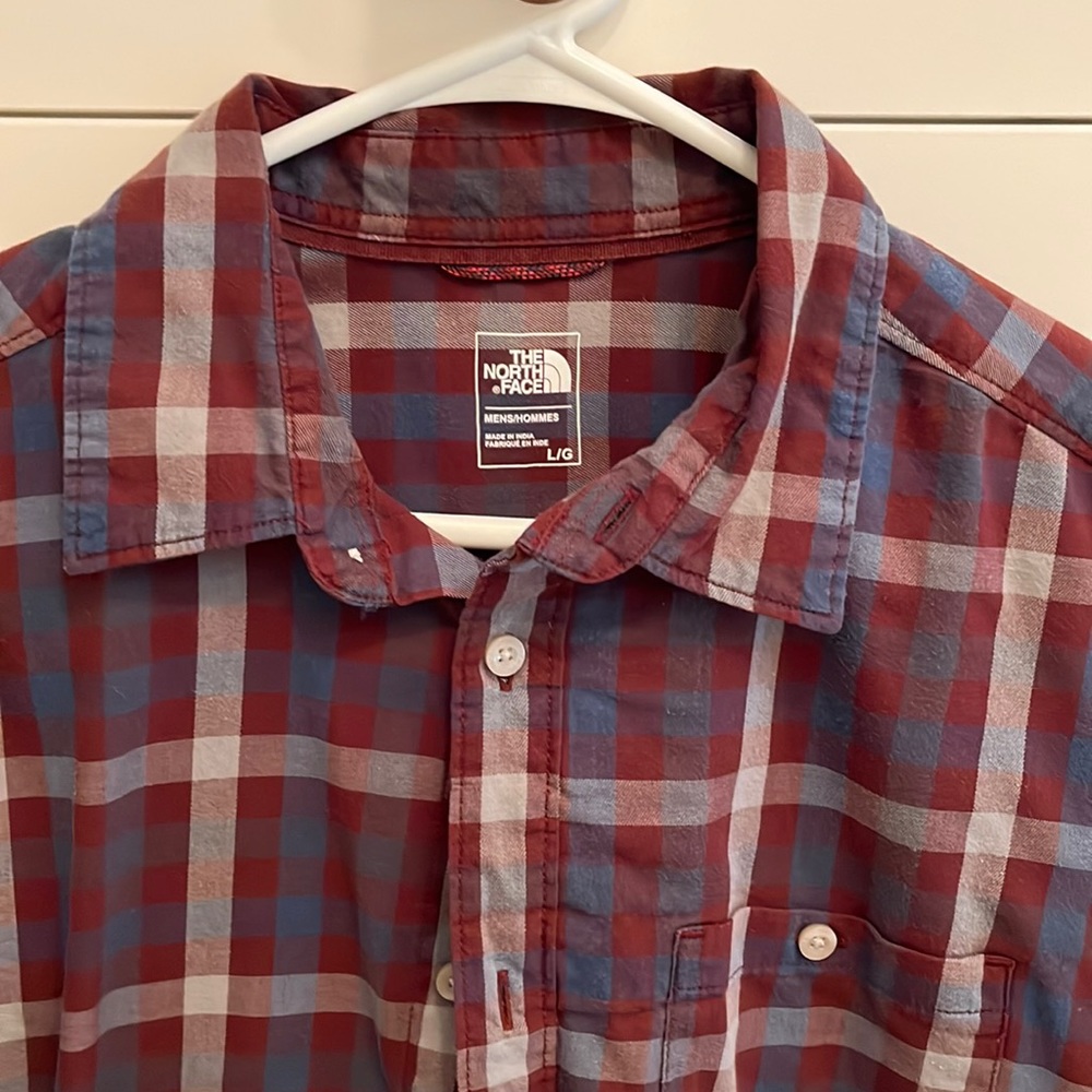 The North Face Button Down Lightweight Flannel - image 1